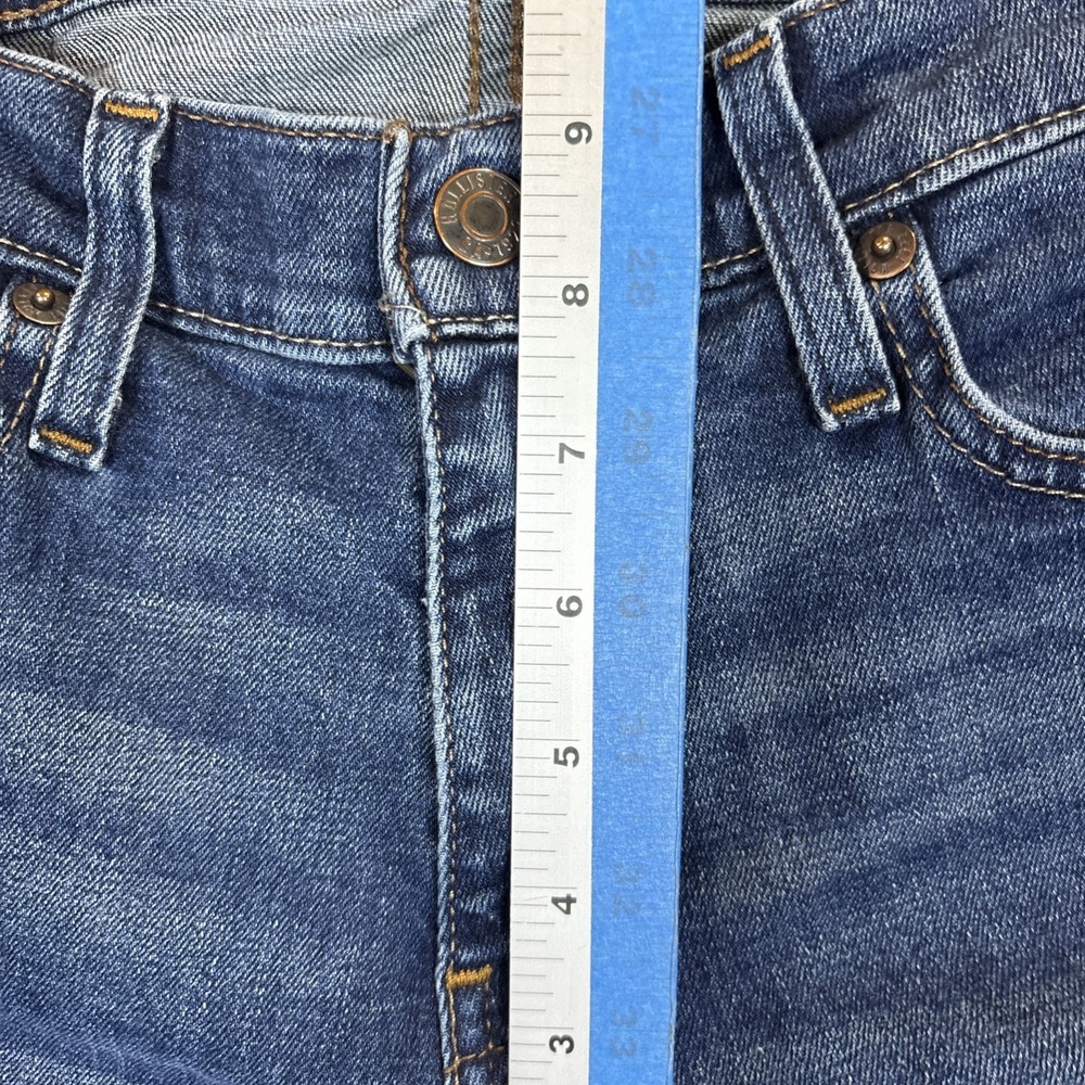 Hollister Bootcut Blue Denim Jean Regular Fit 5-Pocket Women Medium Wash 28X28 - Picture 10 of 11